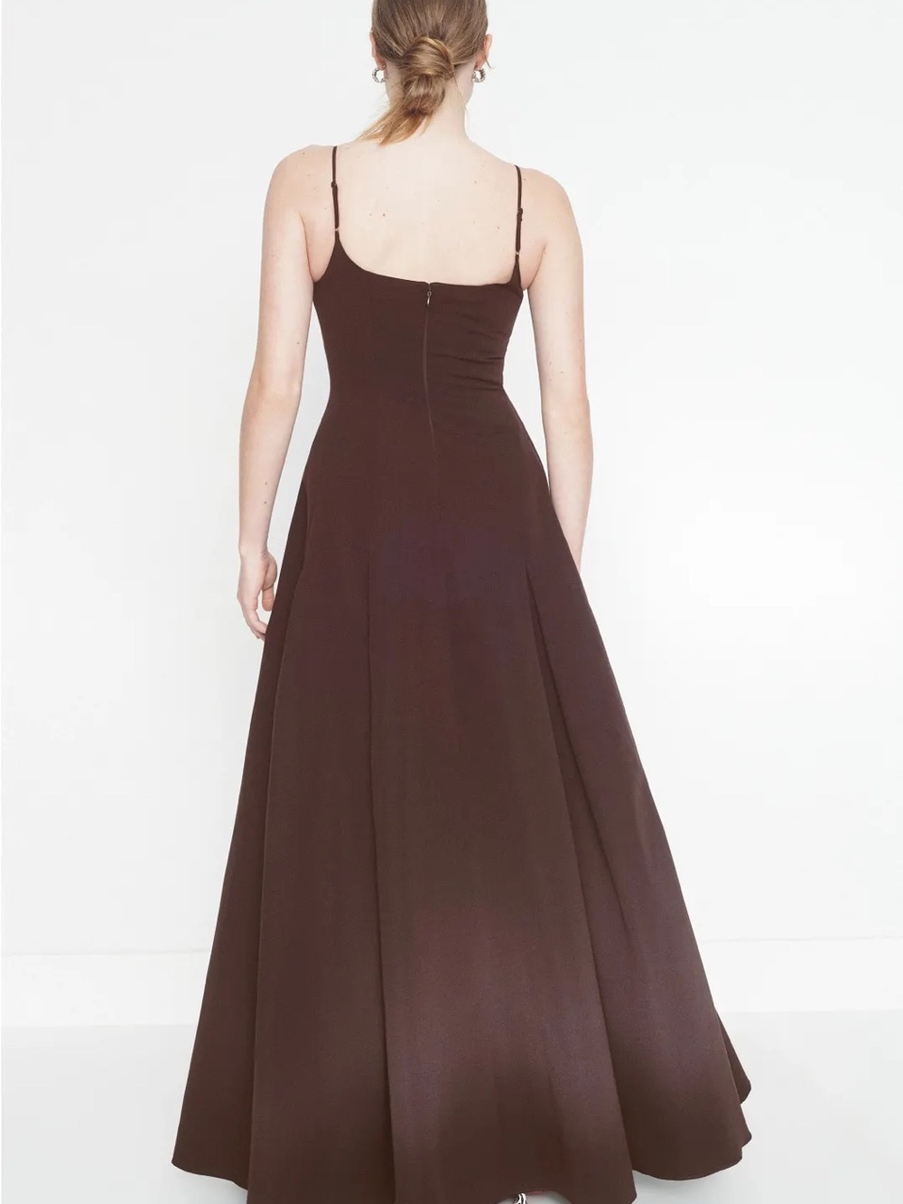 STAUD Brown Joy Maxi Dress - Picture 3 of 4